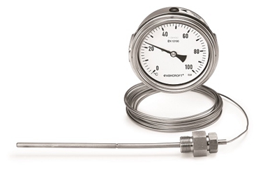 Ashcroft all stainless steel temperature gauge S5500