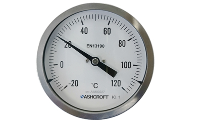 Ashcroft all stainless steel bimetallic thermometer FI series