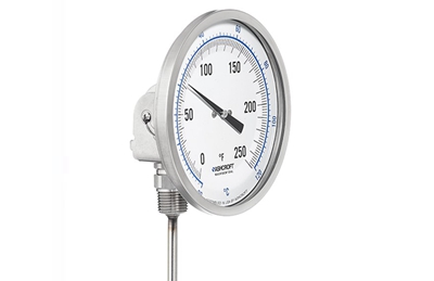 Ashcroft bimetallic thermometer E series